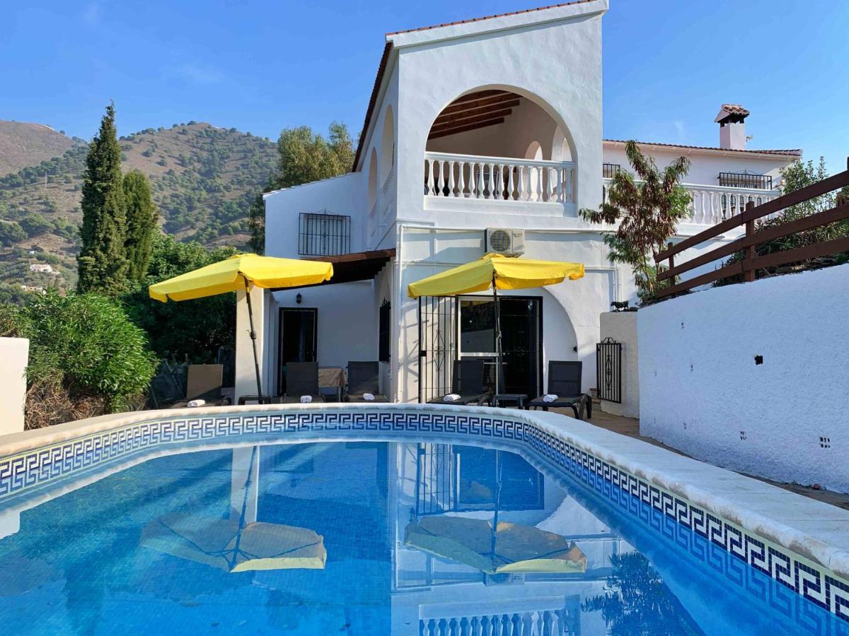 Villa Barbara Piscina Vallada Con Barbacoa By Andaraholidays Málaga Buitenkant foto