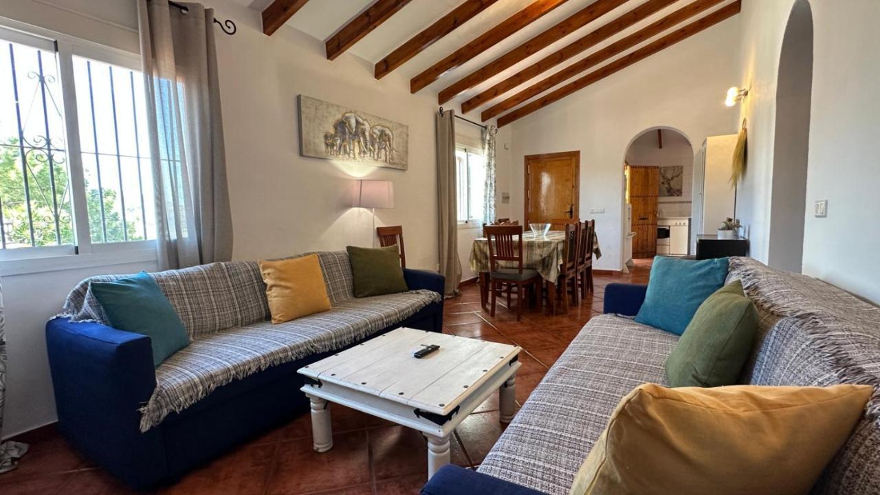 Villa Barbara Piscina Vallada Con Barbacoa By Andaraholidays Málaga Buitenkant foto
