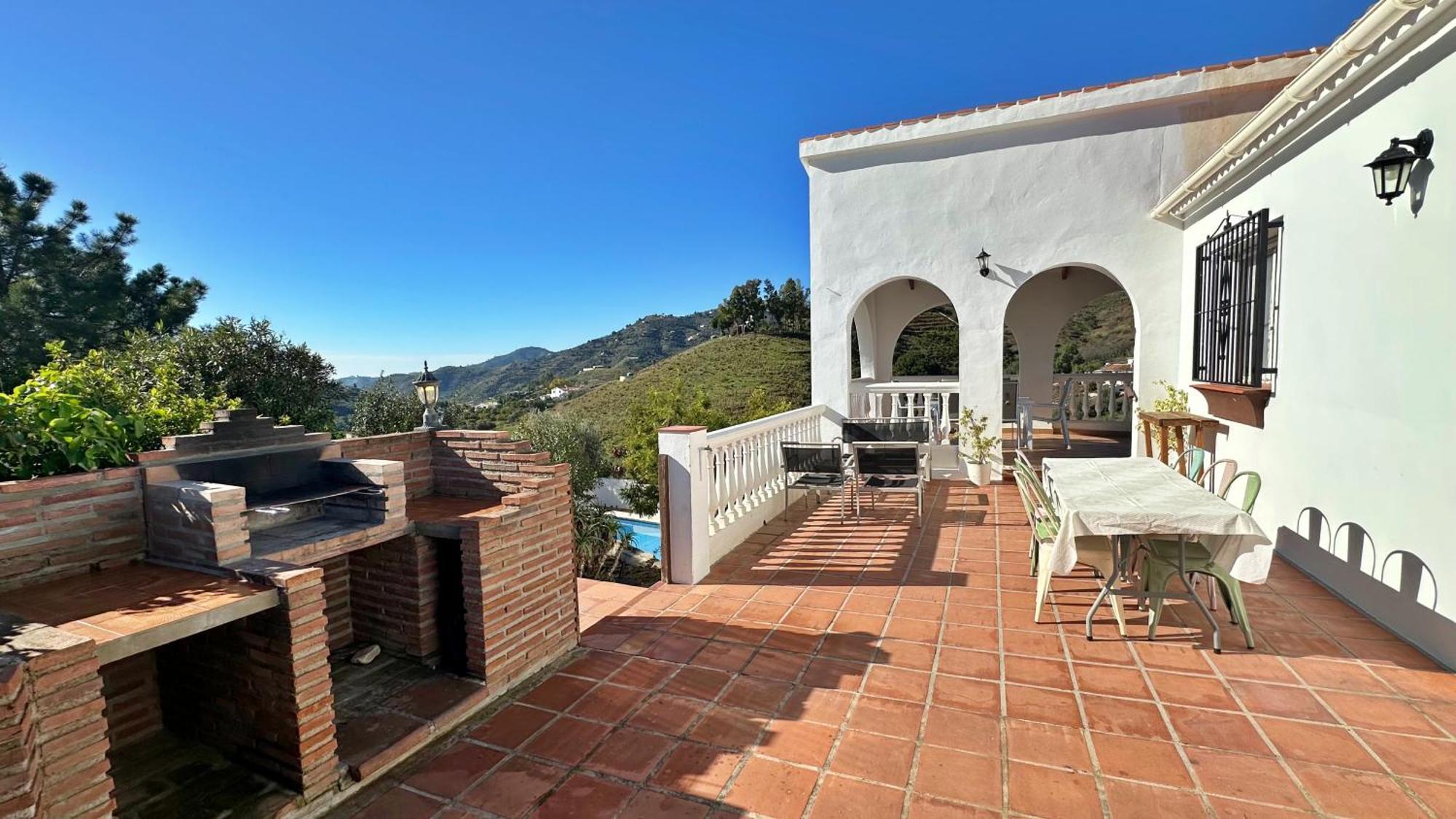 Villa Barbara Piscina Vallada Con Barbacoa By Andaraholidays Málaga Buitenkant foto